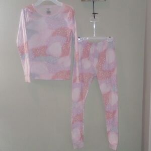 3 For $15🩵Carter's Pink and White Kids Pajama Set
